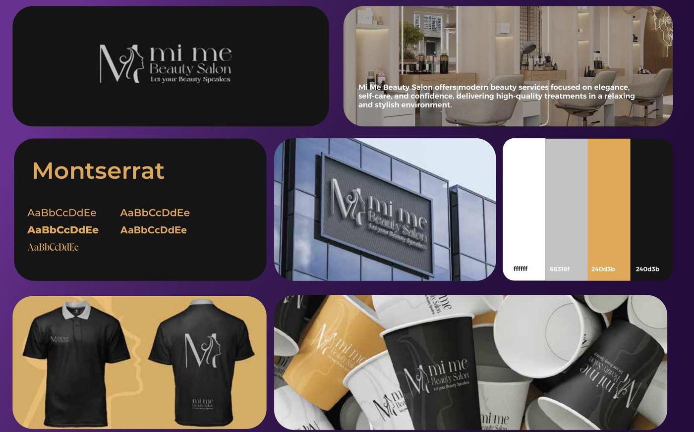 Mi Me visual identity