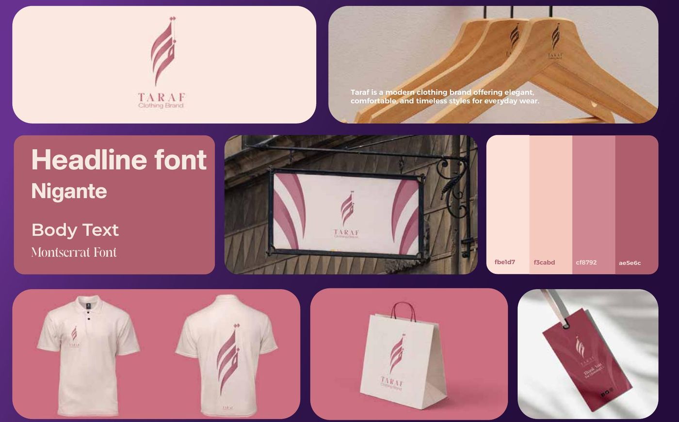 Taraf visual identity